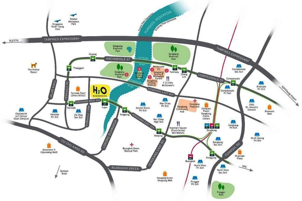 H2O Retreat Studio Home 5Min To Lrt By Premium Stay Petaling Jaya Luaran gambar